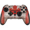 Canadian Flag Dark Wood PlayStation Scuf Vantage 2 Controller Skin